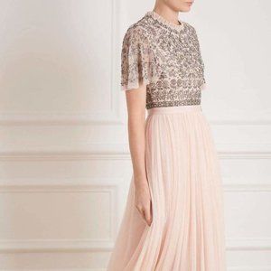 Needle and Thread Andromeda Beaded Gown Short Sleeved - NWT